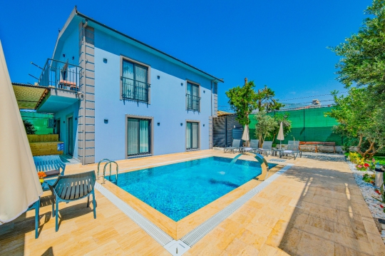Fethiye Karaçulha'de yer alan 6 Kişilik Doğa İçinde Tatil Villası