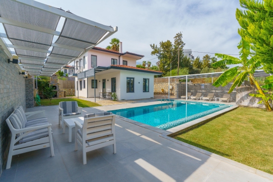 BLUE 7481 balayı villası- jakuzili villa - doğa içinde- patara plajı